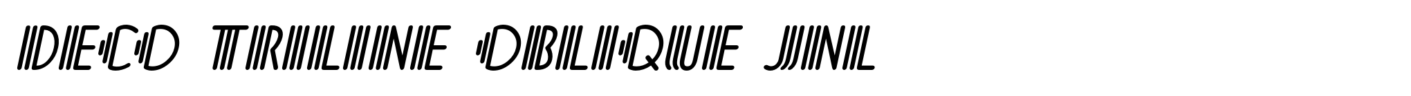 Deco Triline Oblique JNL image
